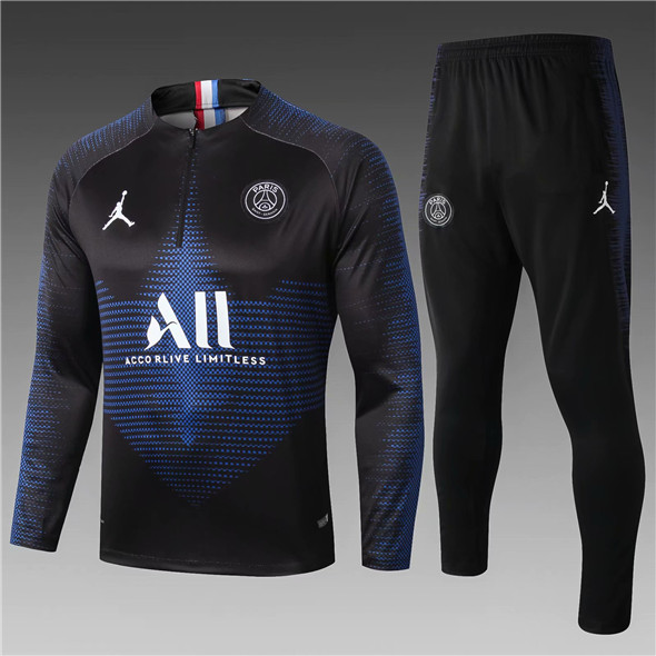 survêtement PSG 2020 Jordan veste bleu